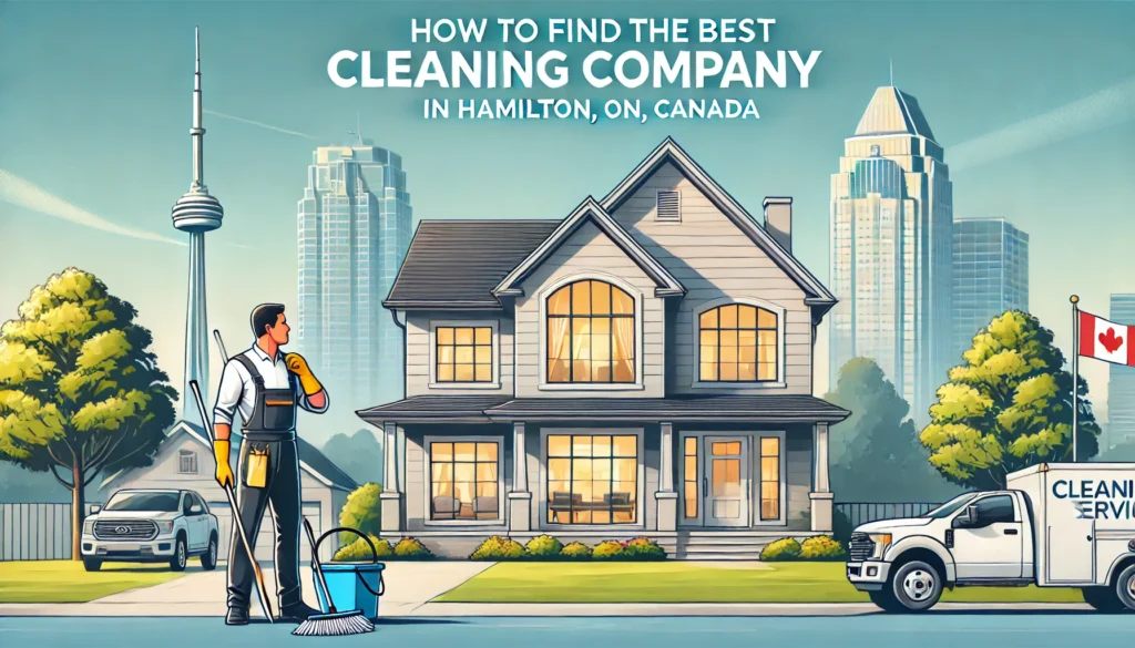 How to Find the Best Cleaning Company in Hamilton, ON